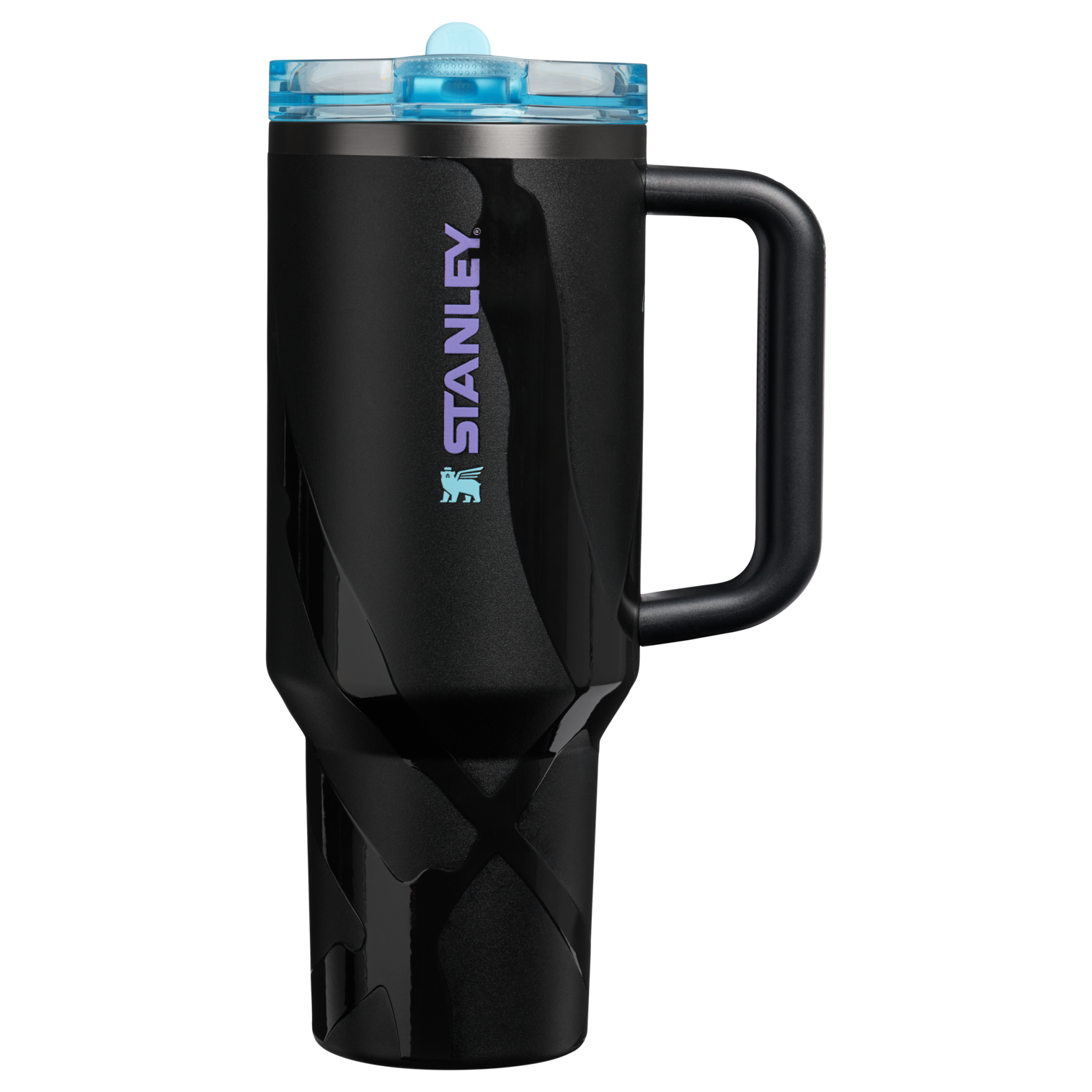 Stanley Caitlin Clark Collab 40 OZ Quencher ProTour Flip Straw Tumbler In Black