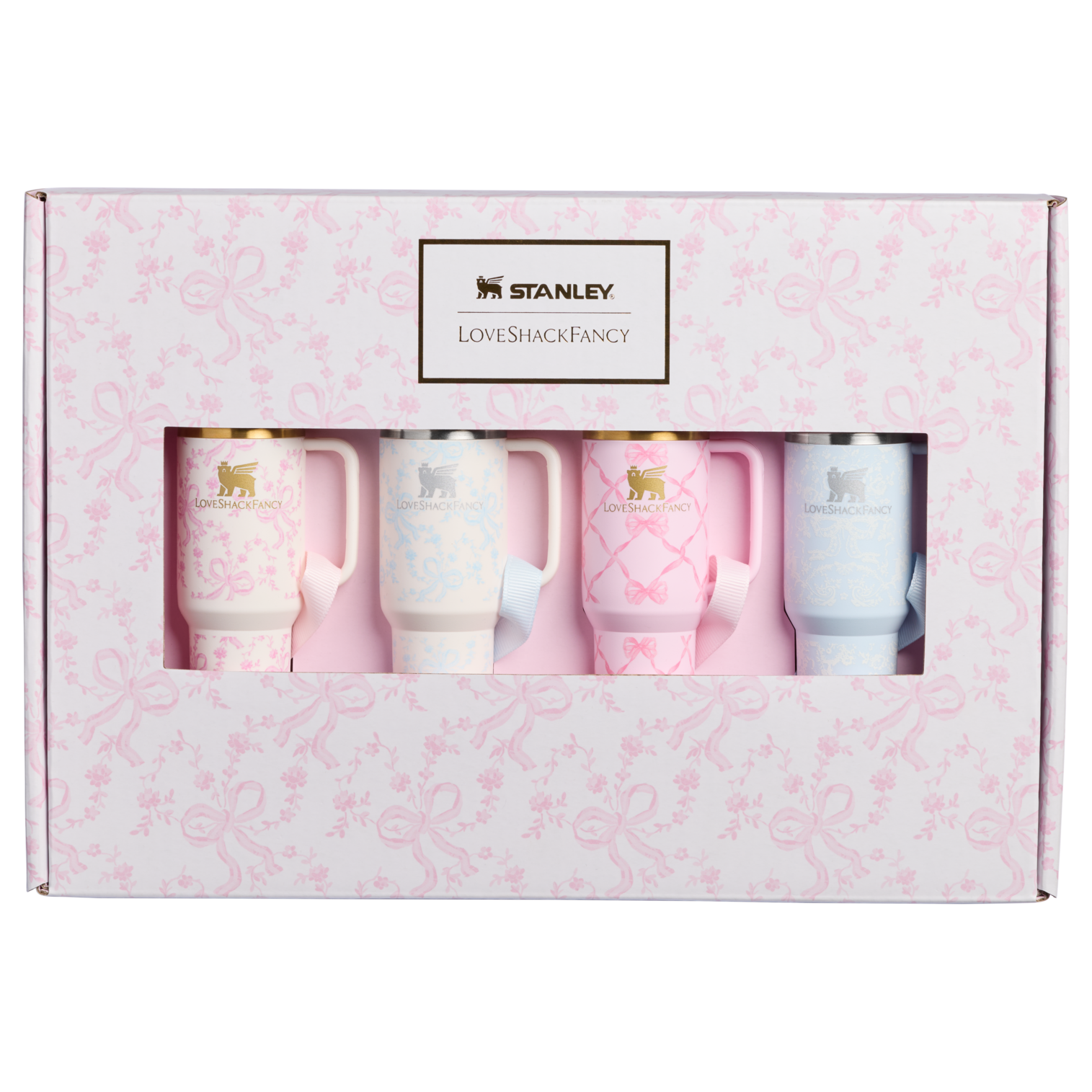 Stanley 1913 x LoveShackFancy Holiday Quencher ProTour Ornament Set