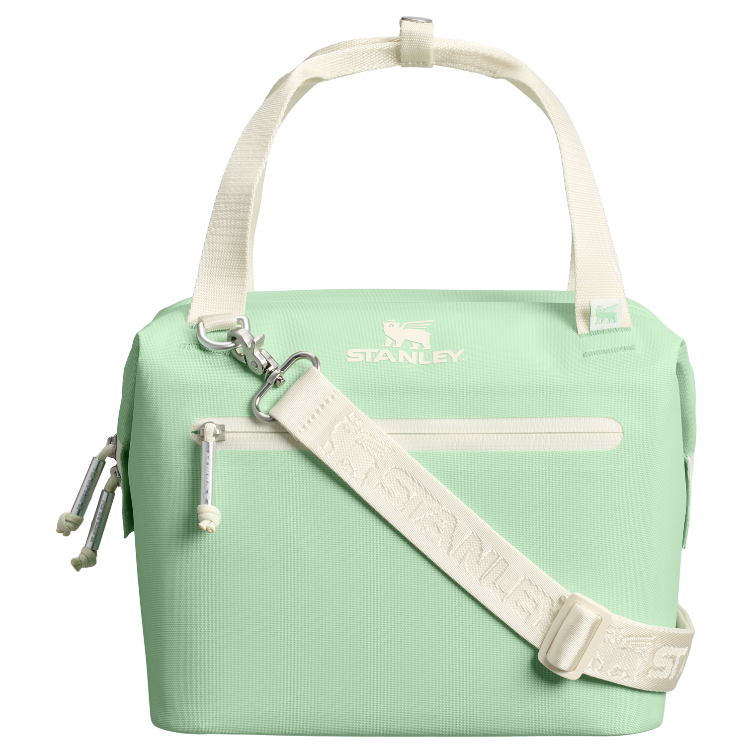 Stanley 7.4 QT All Day Julienne Mini Cooler In Pistachio Green With Carry Handle & Strap