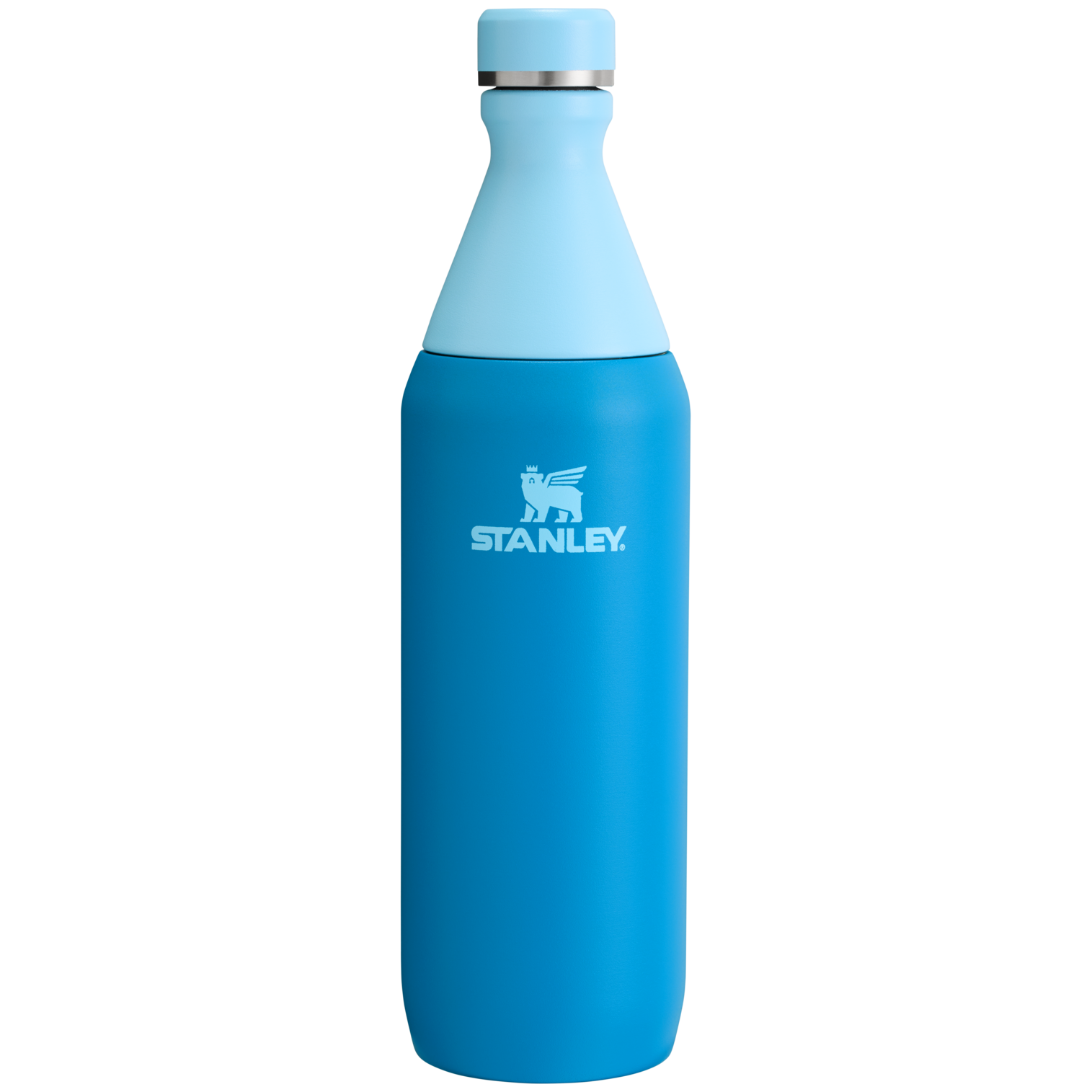Stanley Leak Proof 20 OZ All Day Slim Bottle  with removable collar in Azure