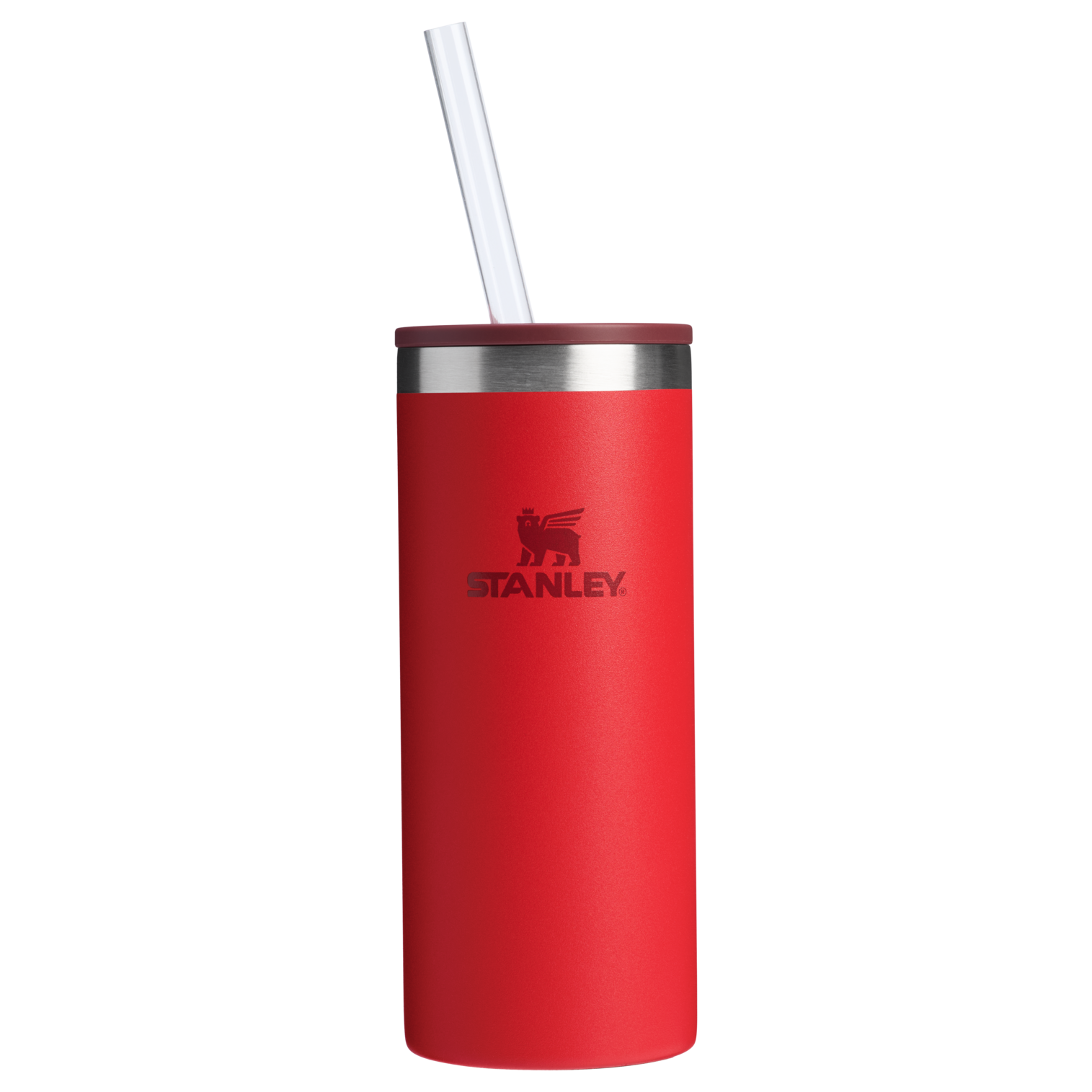 Stanley Everyday Slim Can Cooler Cup 10 OZ In Chili Red