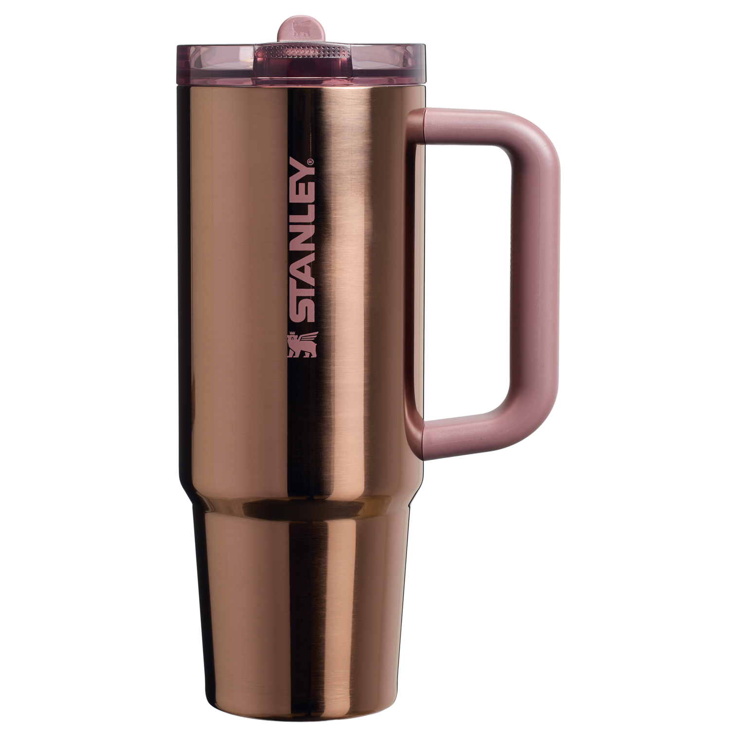 Stanley 30 OZ Flipstraw ProTour Stainless Steel Tumbler In Polished Rose Gold