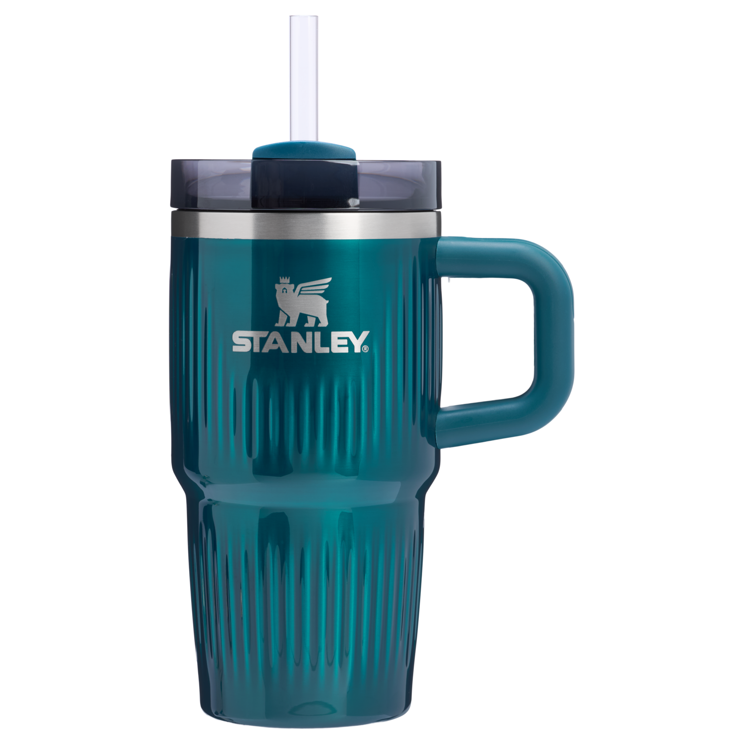 Stanley 20 OZ Quencher Fluted Insulate Tumbler In Marina Blue