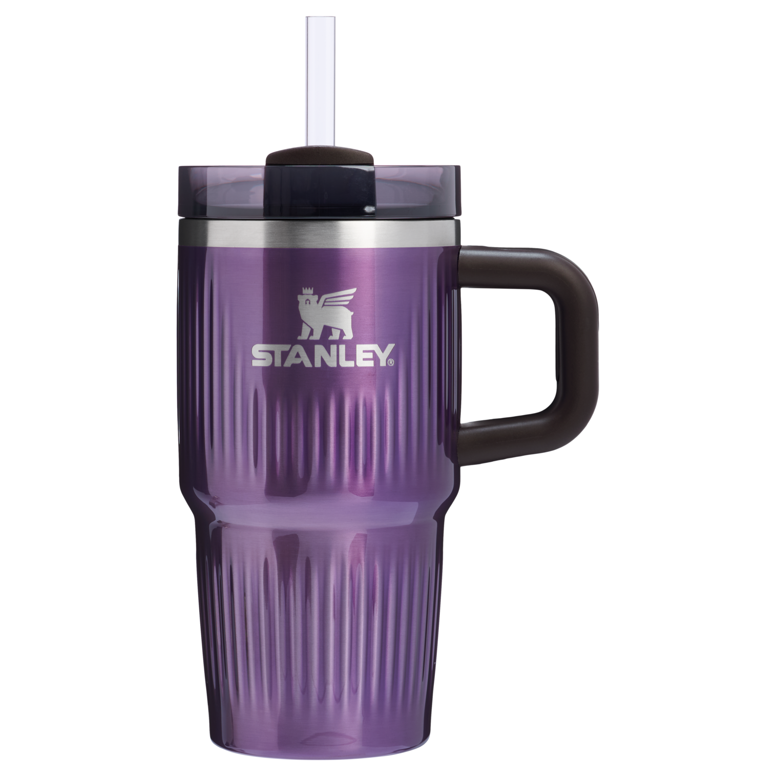 Stanley 20 OZ Quencher Fluted Insulate Tumbler In WIsteria Purple