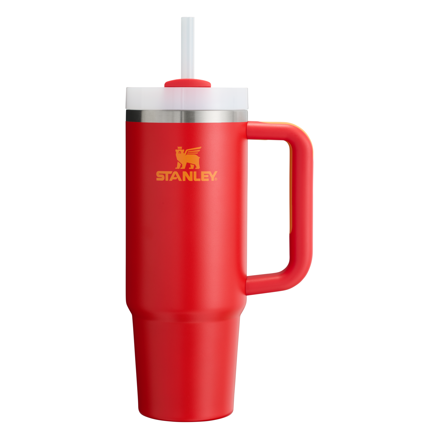 Stanley Quencher H2.O FlowState Insulated Tumbler 30 OZ Cup In Chili Red