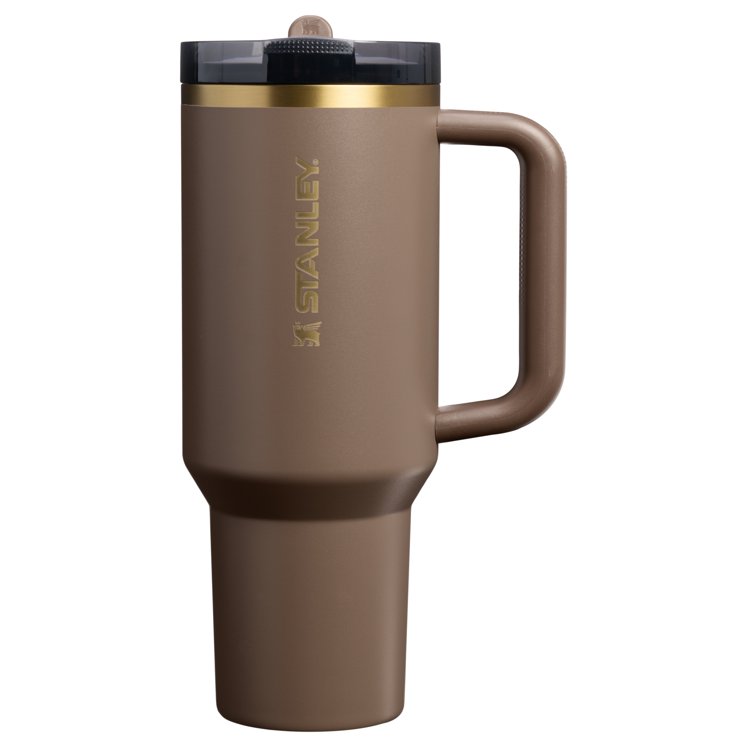 Stanley 40 OZ Quencher ProTour Flip Straw Tumbler In Espresso Brown