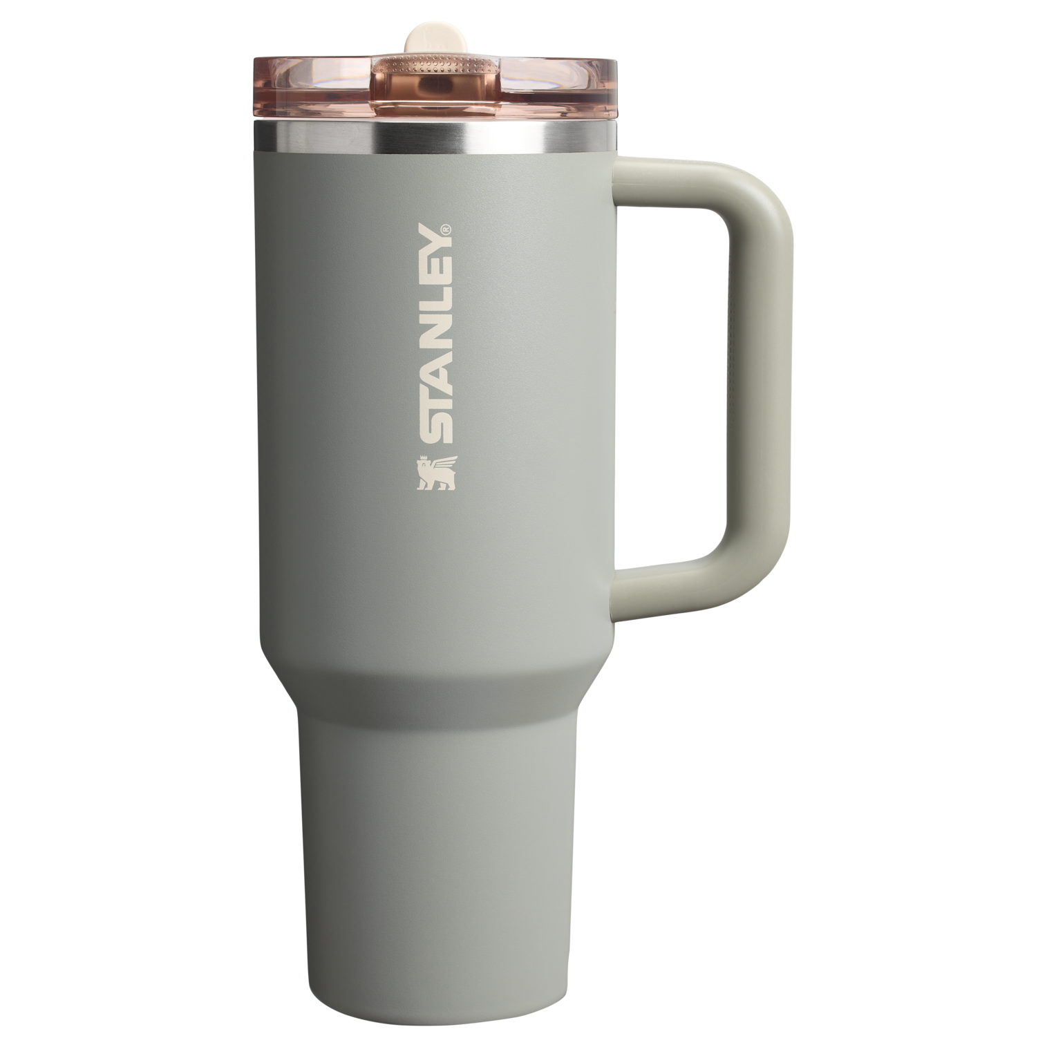 Stanley 40 OZ Quencher ProTour Flip Straw Tumbler In Sage Grey