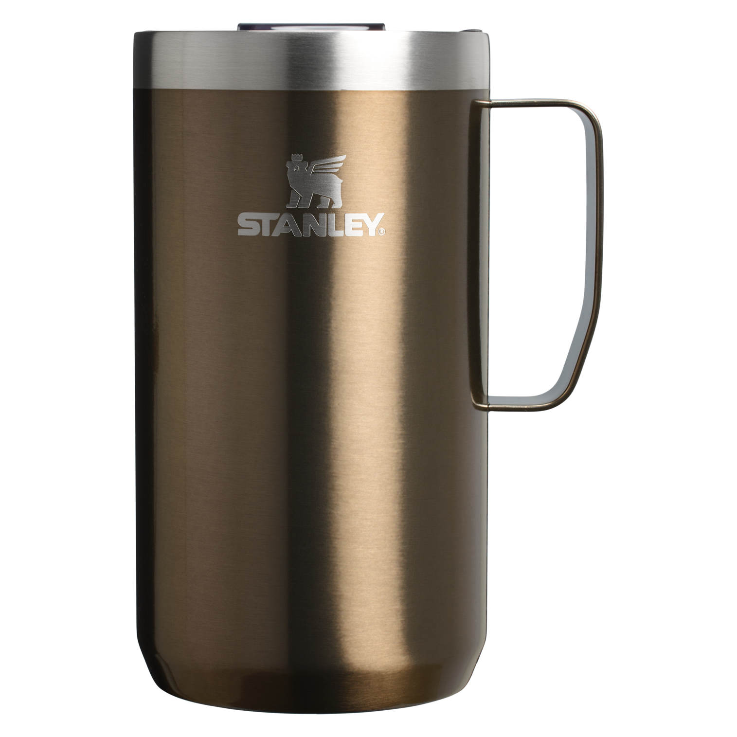 Stanley 24 OZ Everyday Camp Insulated Mug In Gunmetal Shine