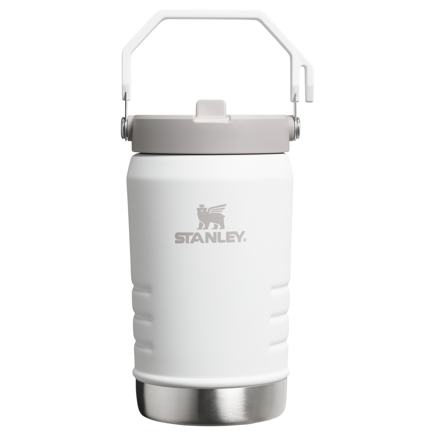 Stanley IceFlow 40 oz Stainless Steel Tumbler in Frost White with Flip Straw Lid