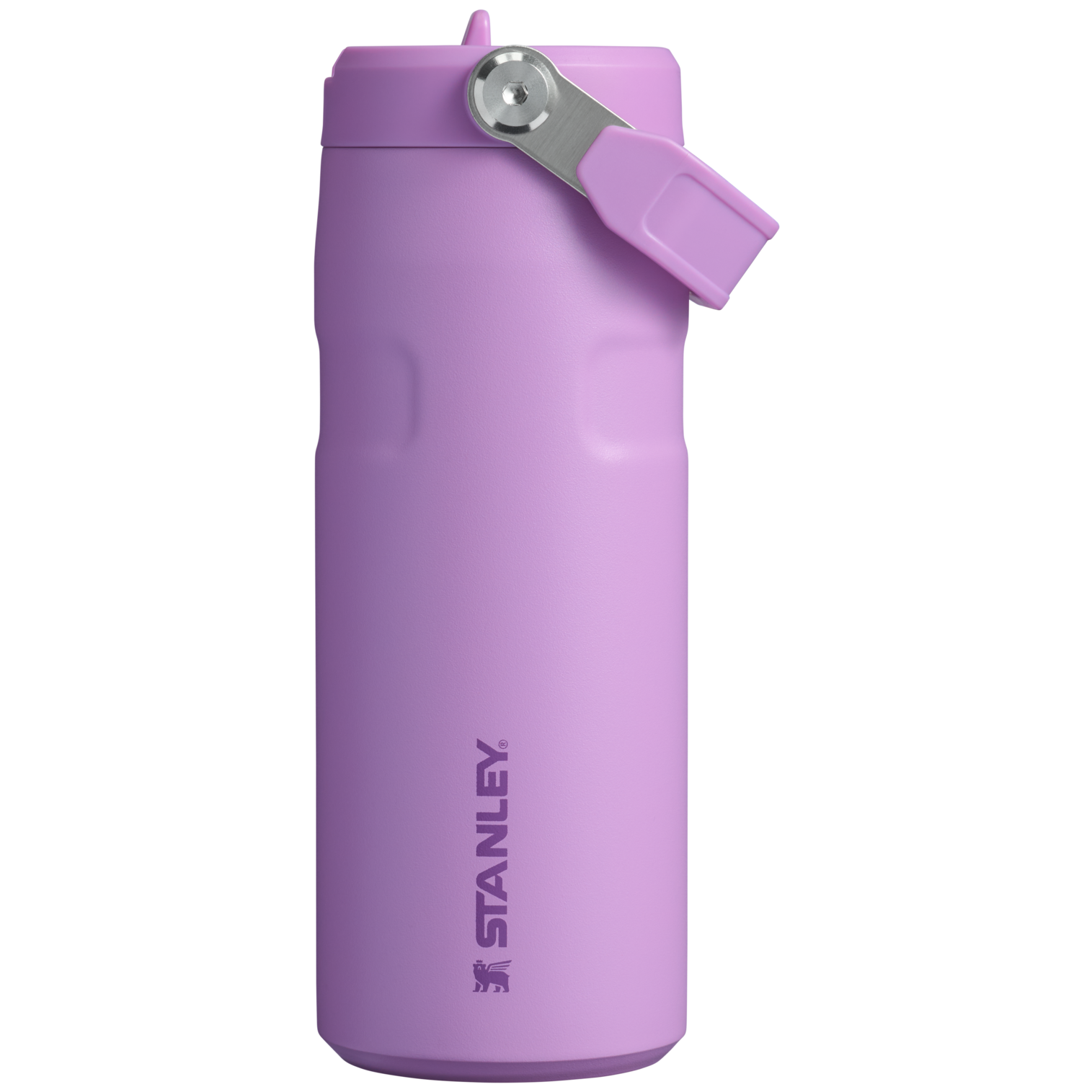 Stanley 16 OZ IceFlow Aerolight Flip Straw Water Bottle In Lilac Purple