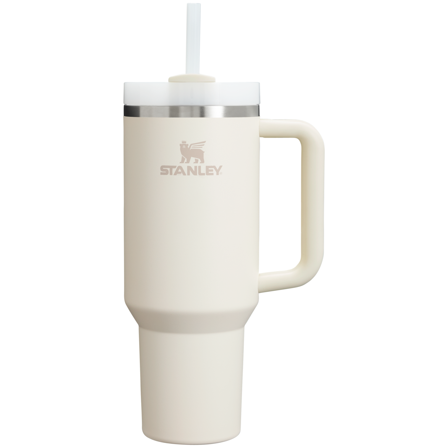 Stanley Quencher H2.O FlowState Tumbler 40 OZ In Cream White